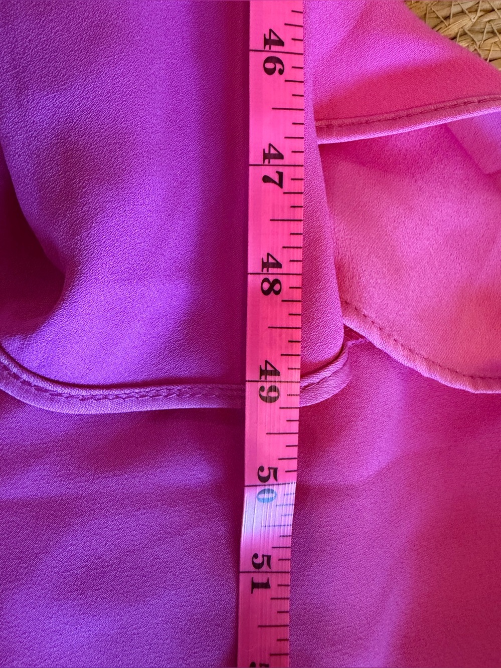 ASOS Pink One-Shoulder Maxi Dress (Sz 12) Ptp 23” - Picture 6 of 8